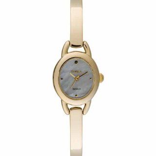 Timex Women's T2K181 Classic Gold Tone Bangle Stainless Steel Bracelet Watch Timex Watches