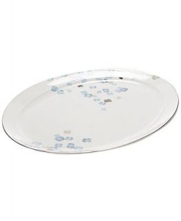 Martha Stewart Collection Dinnerware, Water Blossoms Oval Platter   Fine China   Dining & Entertaining