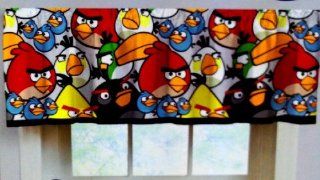 Angry Birds Decorative Valance   Window Treatment Valances
