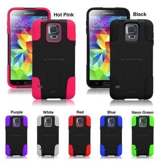 BasAcc Colors Hybrid T Stand Hard Cover Case for Samsung Galaxy S5 SV BasAcc Cases & Holders