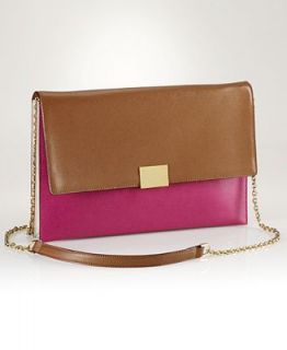 Lauren Ralph Lauren Newbury Colorblock Chain Shoulder Bag   Handbags & Accessories