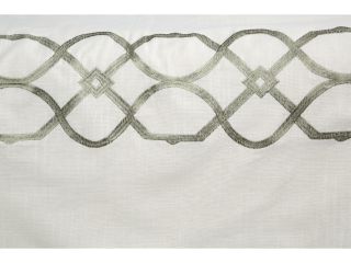 Tommy Bahama Embroidered Trellis Duvet   King Palm Green