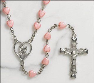 Blessed By Pope Benedict XVI Heart Shape Beads Rosary Health & Personal Care
