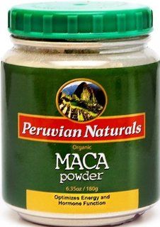 Organic Maca Powder   6.35oz / 180g Jar Health & Personal Care