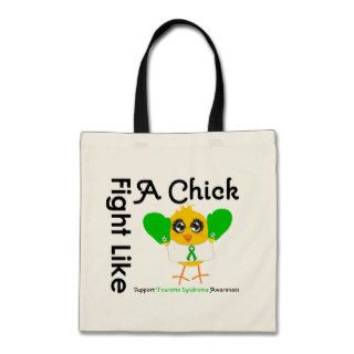 Fight Like A Chick Boxing Gloves Tourette Syndrome Tote Bag