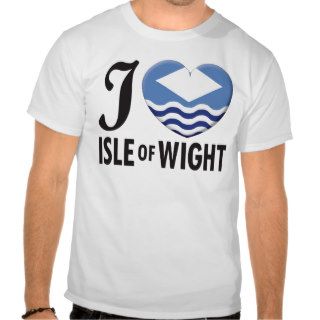 Isle of Wight Love Tee Shirts