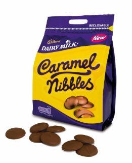 Cadbury Caramel Nibbles 175g (6.20oz)  Chocolate Assortments And Samplers  Grocery & Gourmet Food