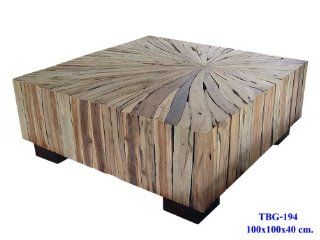Mixed Wood Coffee Table Custom Sizes & Designs Available Thai Furniture   Red Coffee Table