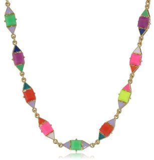 kate spade new york Pueblo Tiles Thin Necklace, 18" Jewelry