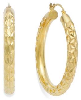 14K Gold Hoop Earrings   Earrings   Jewelry & Watches