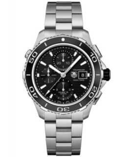 TAG Heuer Mens Swiss Chronograph Aquaracer Stainless Steel Bracelet Watch 43mm CAF101E.BA0821   Watches   Jewelry & Watches
