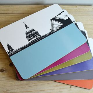 new london table mats set by the art rooms