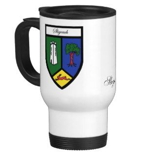 County Sligo Map & Crest Mugs