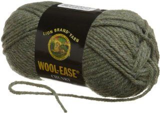 Lion Brand Yarn 630 173B Wool Ease Chunky Yarn, Willow