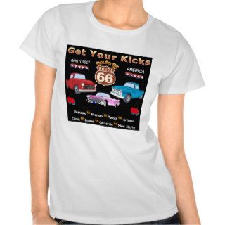 Vintage 1950s  Route 66 Shirt