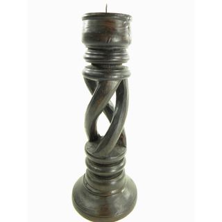 Hand Carved Candle Stick Holder Candles & Holders