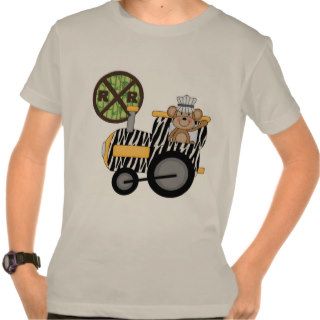 Monkey Train Engineer T shirts and Gifts