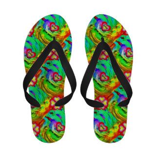 Retro Love Is All You Need Sandals Flip Flops