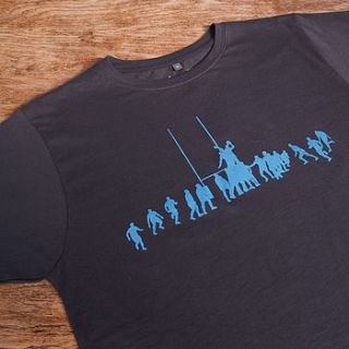 rugby lineout t shirt by stabo