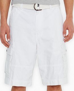 Levis White Squad Cargo Shorts   Shorts   Men
