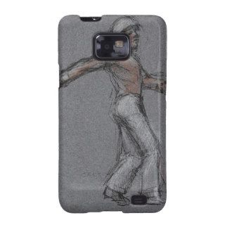 Illustration of a Jai Alai Player in Motion by Ale Samsung Galaxy S Cover