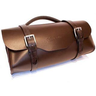 leather tool bag by memento exclusives
