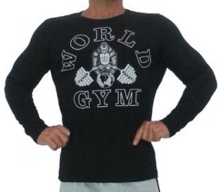 W171 World Gym Muscle Shirt Long Sleeve Thermal Clothing