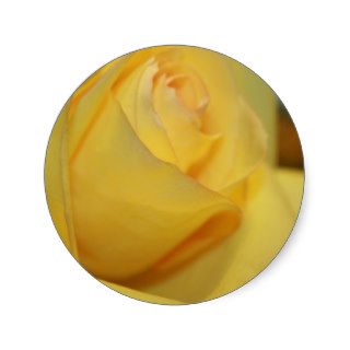 Yellow Rose Envelope Seal Stickers