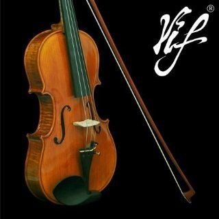Full Size 4/4 Handmade Stradivari Copy German Style Violin Fiddle Case Bow Set Musical Instruments