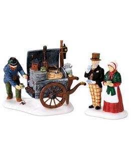 Department 56 Dickens Village   The Coffee Stall Set of 2 Collectible Figurines   Holiday Lane