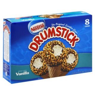 Nestle Vanilla Drumstick Ice Cream Cone 8 pack
