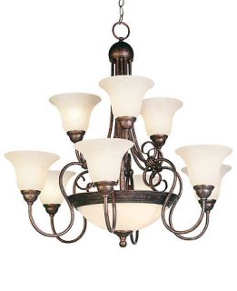Pacific Coast 2 Tier Scroll Chandelier   Lighting & Lamps   For The Home