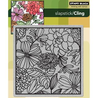Penny Black 'Mosaic' Cling Rubber Stamp Penny Black Clear & Cling Stamps