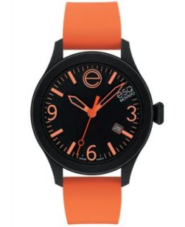 ESQ Movado Watch, Unisex Swiss ESQ One Navy Silicone Strap 43mm 07301441   Watches   Jewelry & Watches