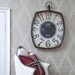 cafe du gare clock by decorative mirrors online