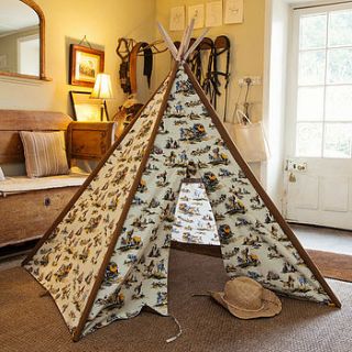 cowboy play teepee by strawberry hills