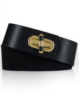 Lauren Ralph Lauren Vachetta Tri Strap Leather Belt   Handbags & Accessories