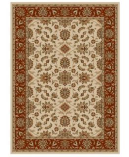 Kenneth Mink Area Rug Set, Florence Collection 4 pc set Isfahan White   Rugs