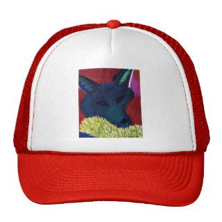 Fox cap mesh hat