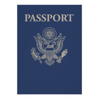 US Passport Invite (Blank)