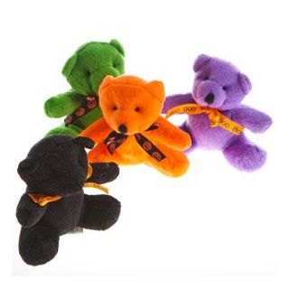 Colorful Halloween Plush Bears Toys & Games
