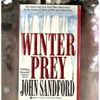 Winter Prey John Sandford 9780425231067 Books