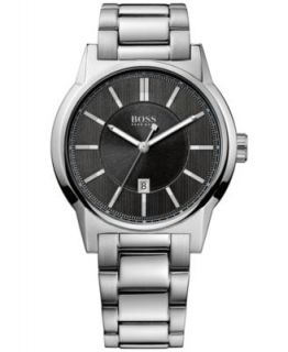 Hugo Boss Watch, Mens Stainless Steel Bracelet 40mm 1512720   Watches   Jewelry & Watches