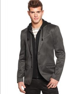 GUESS Jacket, Hooded Generator Blazer   Blazers & Sport Coats   Men
