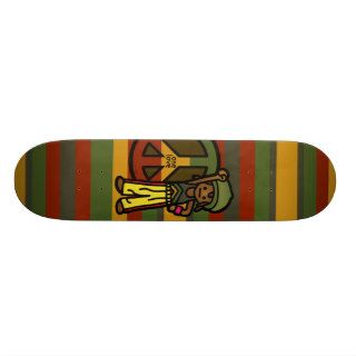 reggae ride. skate board