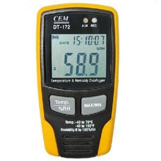 CEM DT 172 Temperature and Humidity Datalogger  40C~70C( 40F~158F) 0~100%RH   Multi Testers  