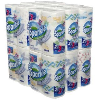 Sparkle® Paper Towels, Print   24 Giant Rolls