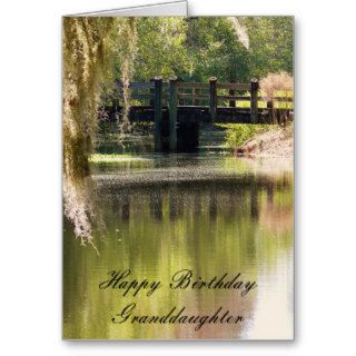 Happy Birthday Granddaughter Greeting Card