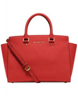 Emma Fox Classics Frame Leather Satchel   Handbags & Accessories