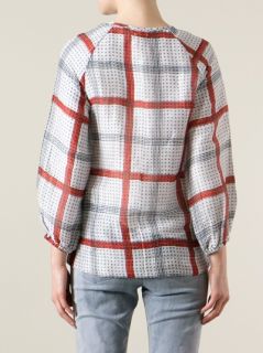 Isabel Marant Étoile 'rowan' Check Blouse   D'aniello